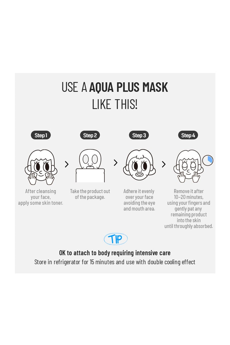 Patch Holic Aqua Plus Moisturizing Sheet Mask – Intensive Hydration & Nourishment