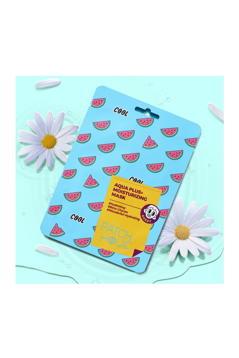 Patch Holic Aqua Plus Moisturizing Sheet Mask – Intensive Hydration & Nourishment