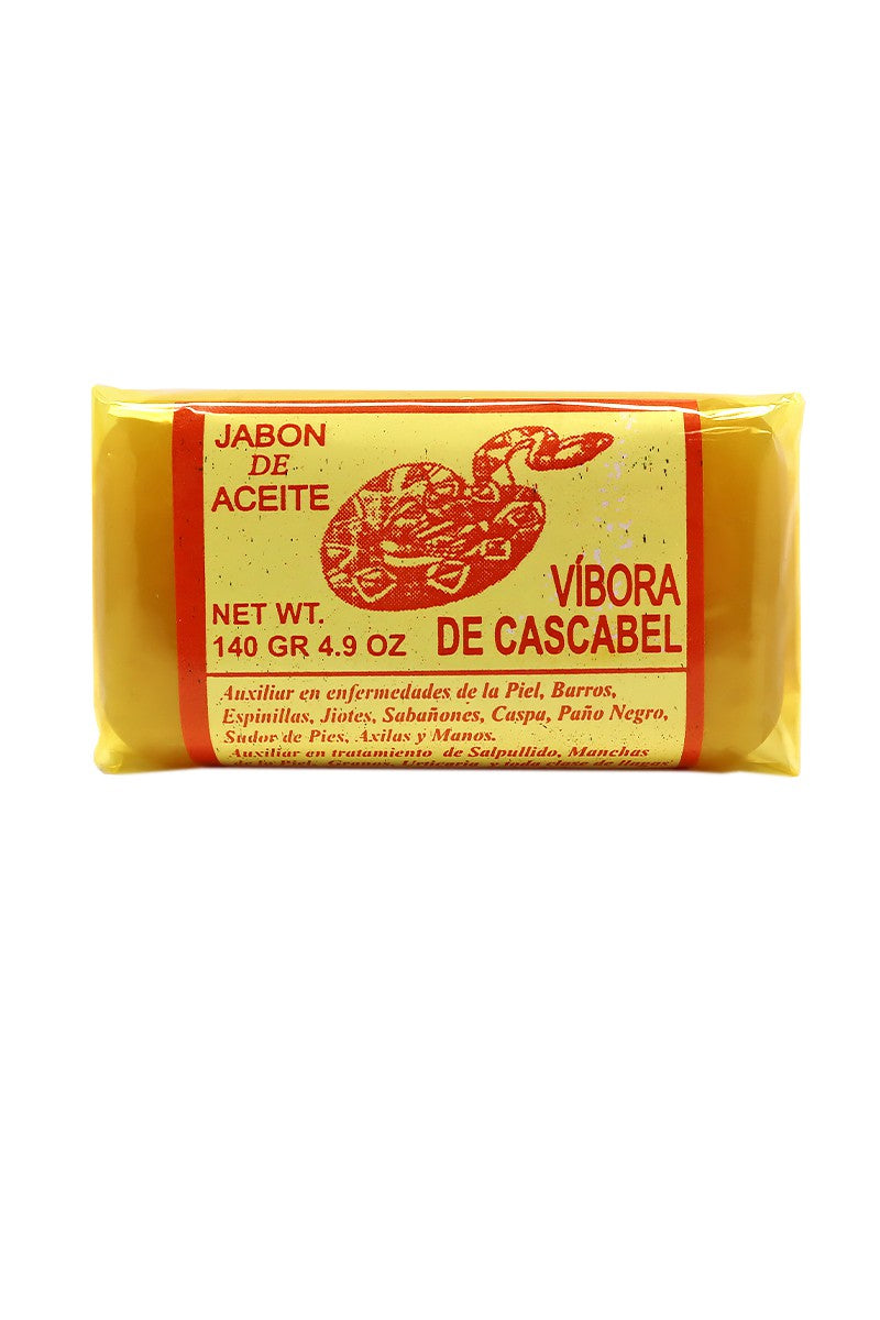 Jabon de Aceite Vibora – "the Famous" Rattlesnake Soap for Skin Treatment