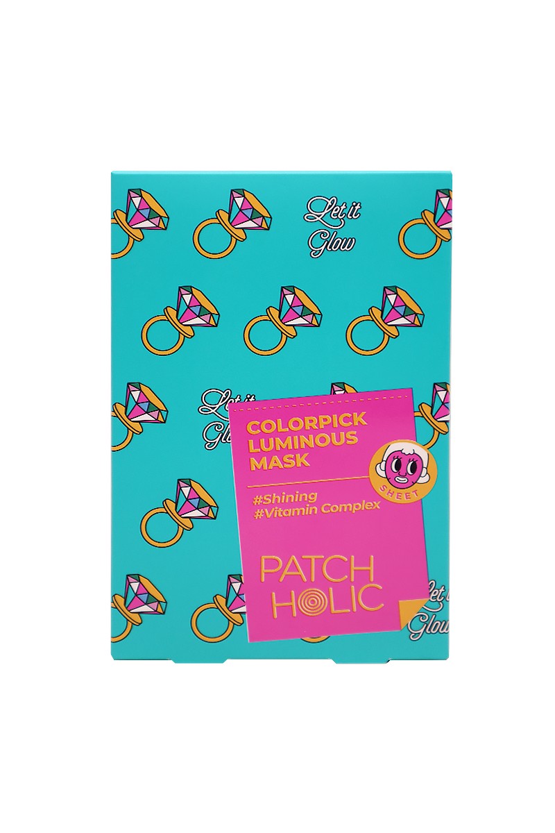 Patch Holic Colorpick Luminous Sheet Mask – Brightening & Hydrating Formula