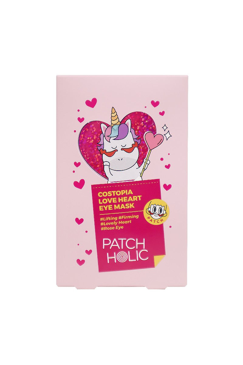 Patch Holic Costopia Love Heart Eye Mask – Brightening & Hydrating Undereye Treatment