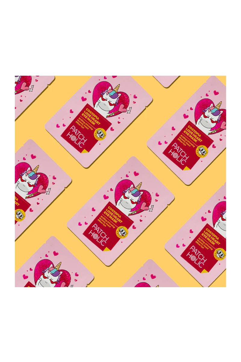 Patch Holic Costopia Love Heart Eye Mask – Brightening & Hydrating Undereye Treatment