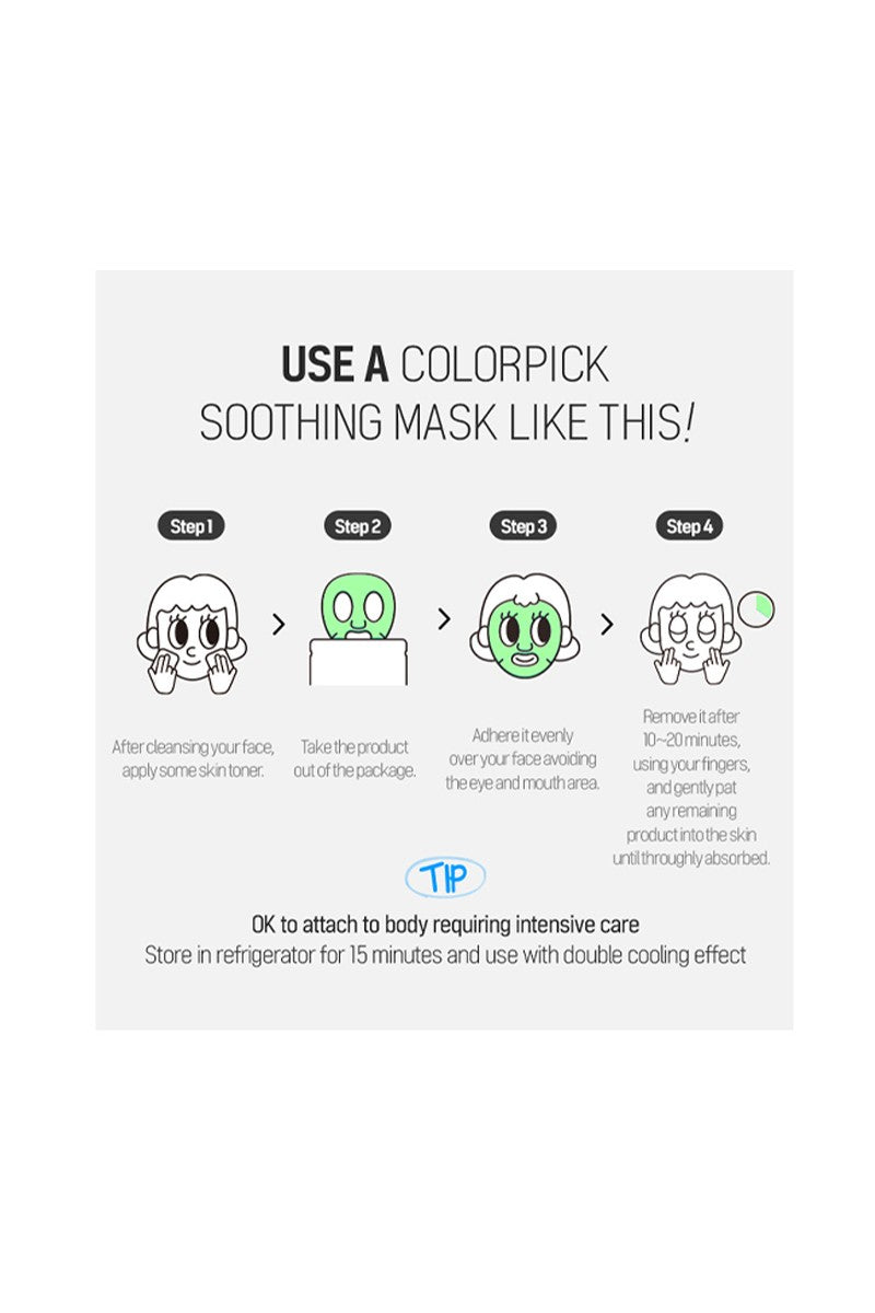 Patch Holic Colorpick Soothing Sheet Mask – Calming & Hydrating Treatment
