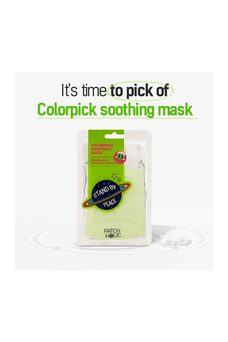 Patch Holic Colorpick Soothing Sheet Mask – Calming & Hydrating Treatment