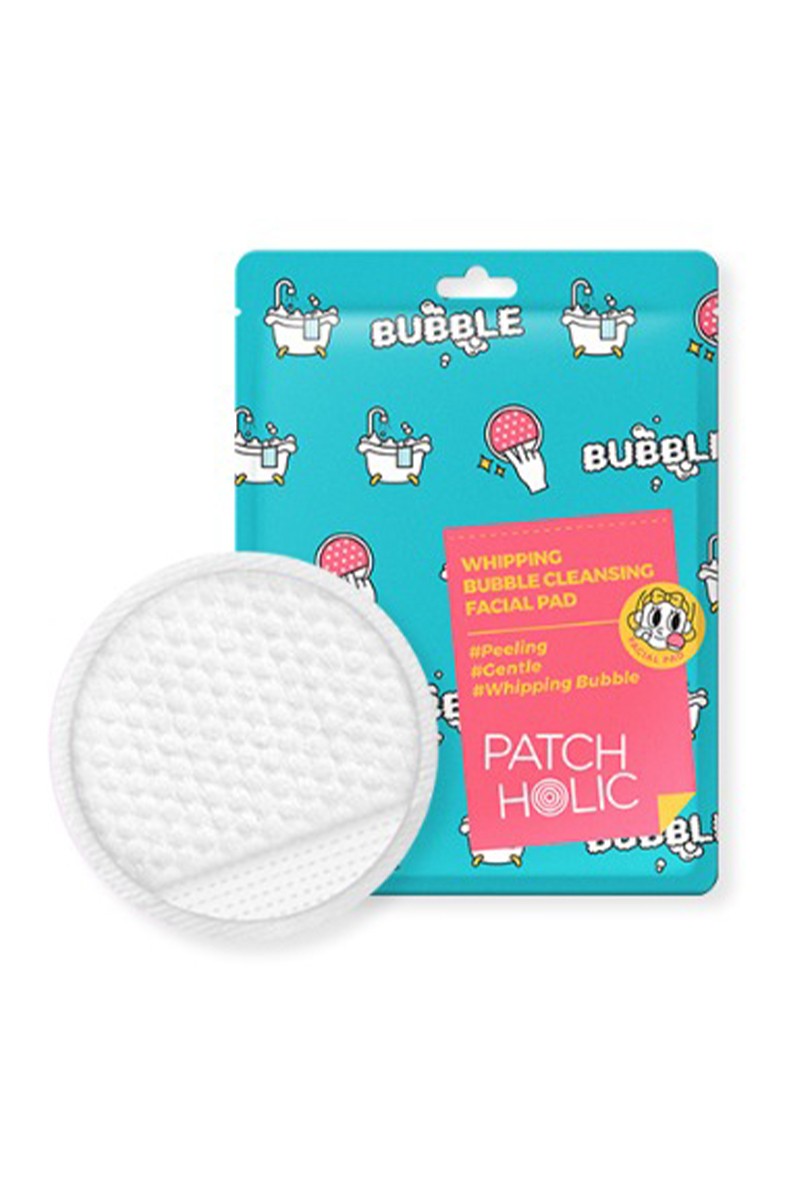 Patch Holic Whipping Bubble Cleansing Facial Pad – Exfoliate & Refresh