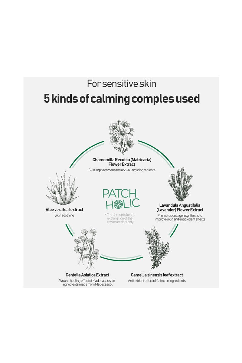 Patch Holic Sticker Soothing Patch Fruit – Hydrating & Cooling Relief