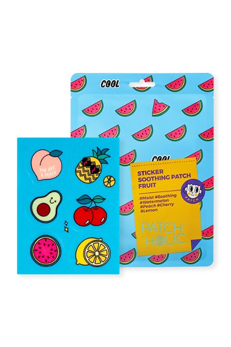 Patch Holic Sticker Soothing Patch Fruit – Hydrating & Cooling Relief