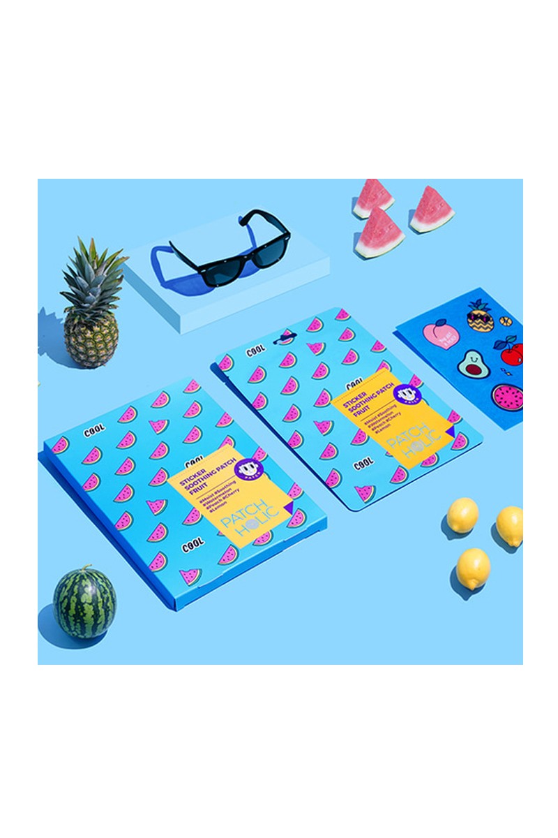Patch Holic Sticker Soothing Patch Fruit – Hydrating & Cooling Relief