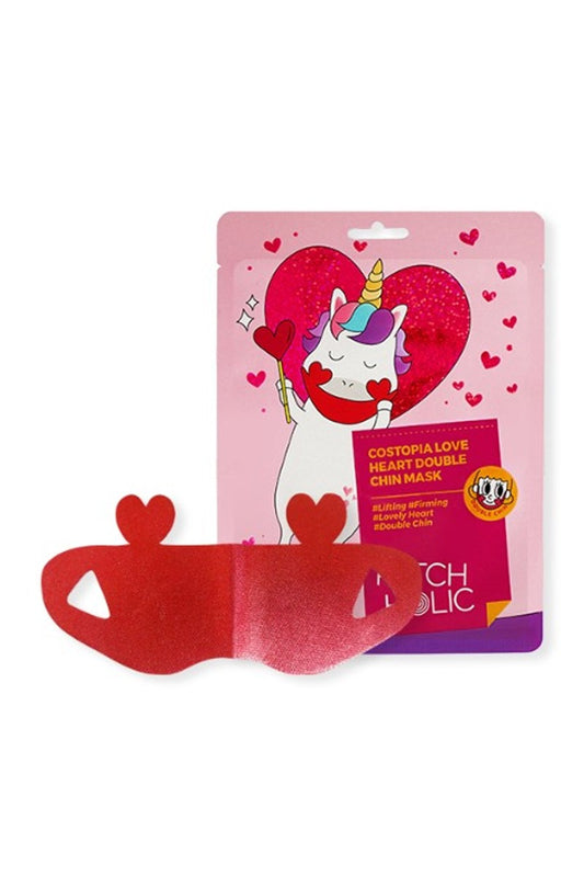 Patch Holic Costopia Love Heart Double Chin Mask – Firming & Hydrating Treatment