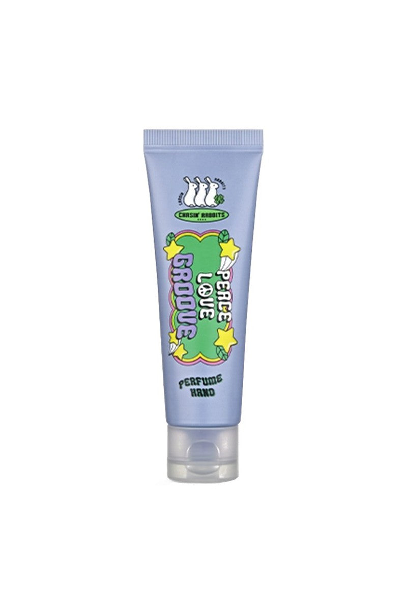 Chasin' Rabbits Peace Love GROOVE Perfume Hand Cream – Nourishing Hydration with a Musk Woody Scent