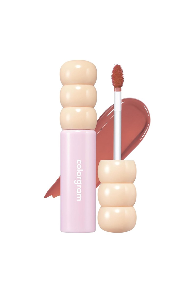 Colorgram Sweet Persimmon Fruit Glass Tint – Coral Beige Lip Color