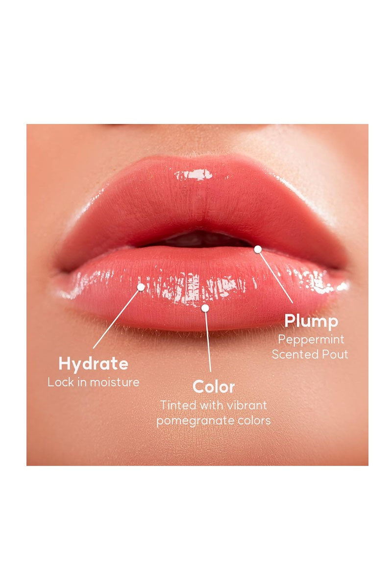 Frudia Pomegranate Honey 3-in-1 Lip Balm – Hydrating & Plumping Color