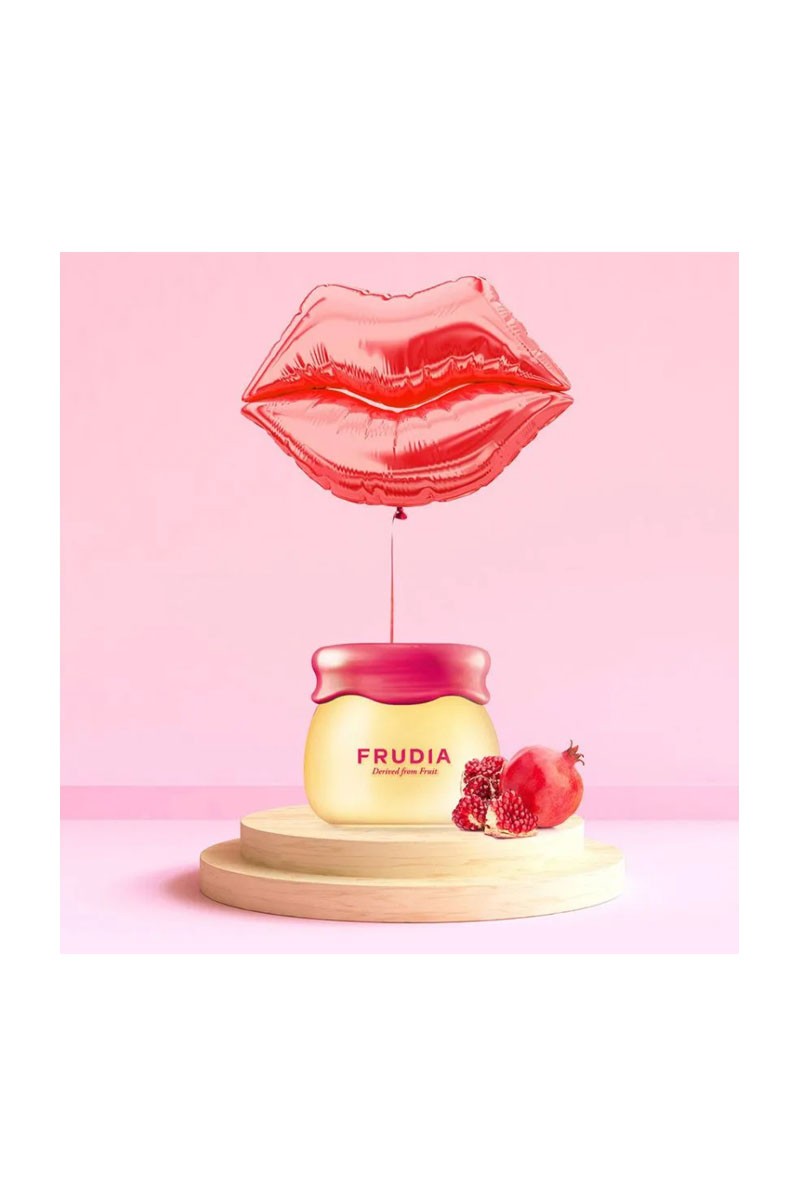 Frudia Pomegranate Honey 3-in-1 Lip Balm – Hydrating & Plumping Color