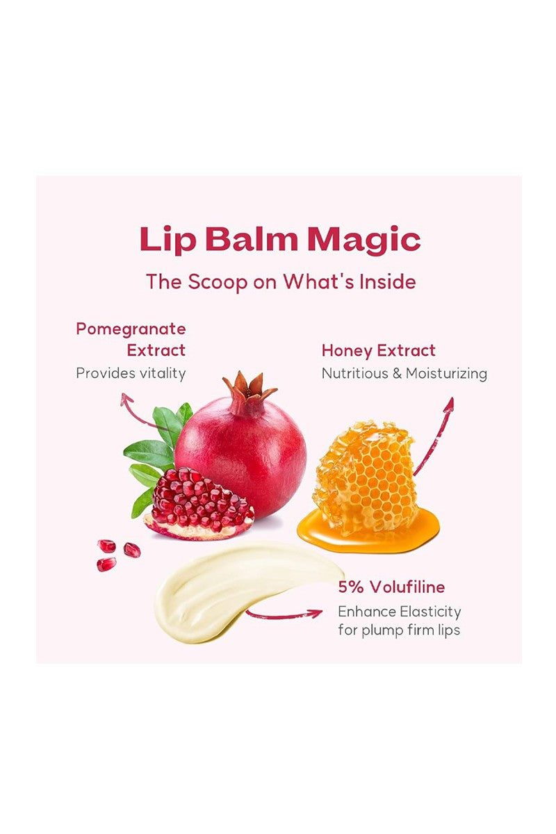 Frudia Pomegranate Honey 3-in-1 Lip Balm – Hydrating & Plumping Color