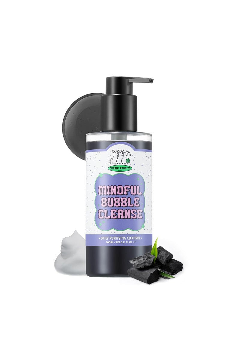 Chasin' Rabbits Mindful Bubble Cleanser – Gentle & Moisturizing Foam