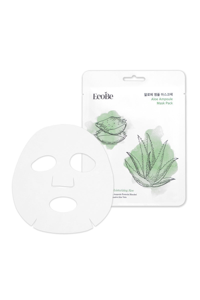 EcoBe Ampoule Facial  Mask Sheet – 6 Scent Variety Set