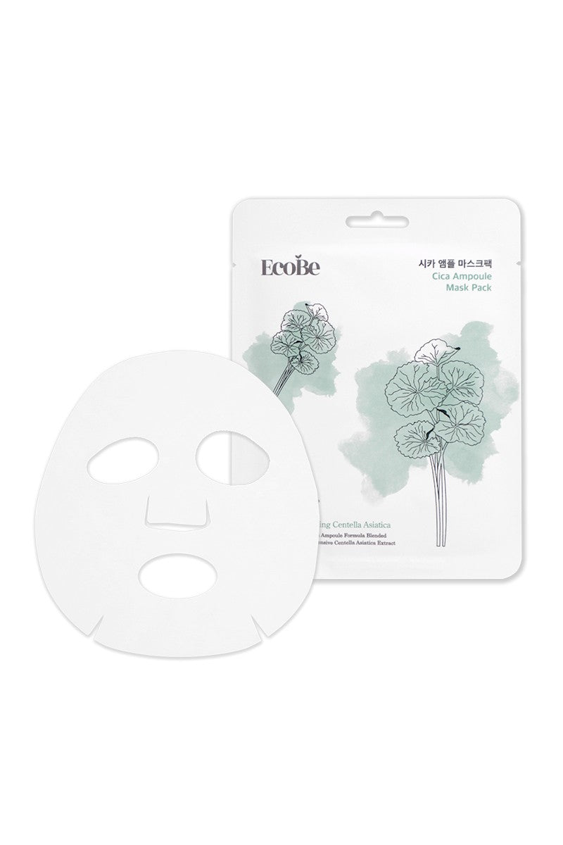 EcoBe Ampoule Facial  Mask Sheet – 6 Scent Variety Set