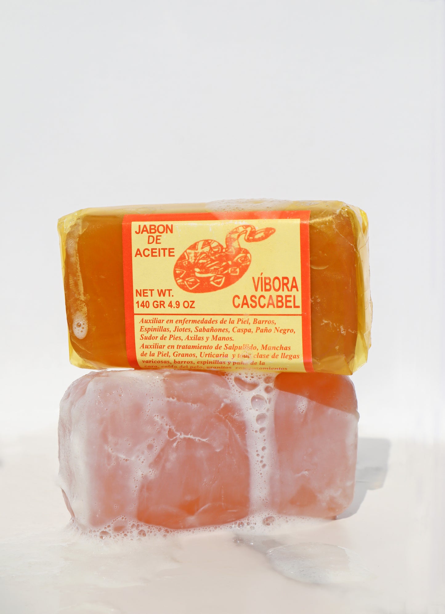 Jabon de Aceite Vibora – "the Famous" Rattlesnake Soap for Skin Treatment